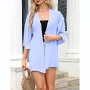 Women's Chiffon Cardigan Open Front 3/4 Sleeve Sheer Beach Cover Ups Cardigan - 2 of 4