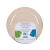 Naturezway Bamboo & Sugarcane 9" Round Plates - Case of 12/20 ct - 3 of 3