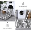 Modern Geometric Area Rug, Machine Washable, Ultra Soft Accent, Stain Resistant, Indoor Floor Cover - 3 of 4
