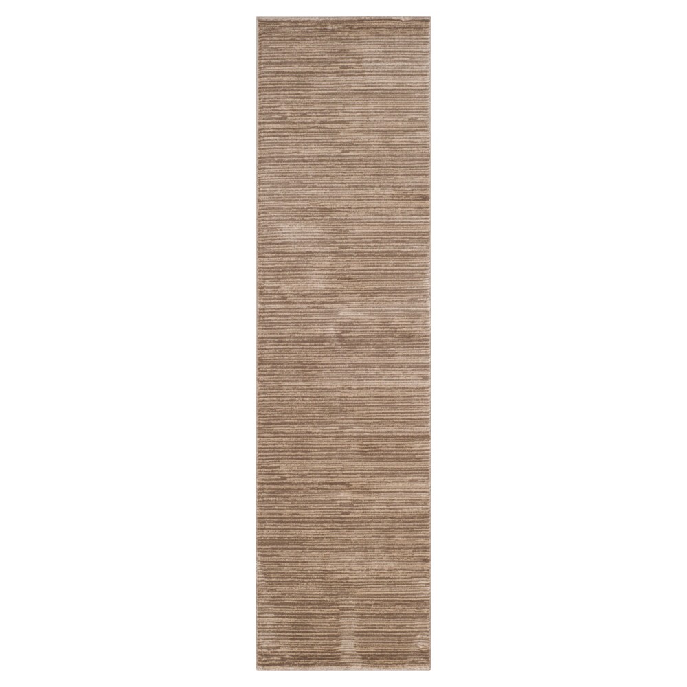 2'2inx8' Runner Boggios Rug Light Brown - Safavieh