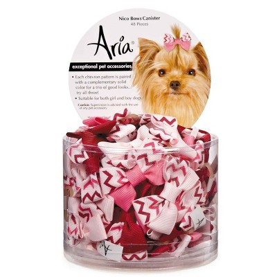 Aria Nico Bows 48-Piece Canisters