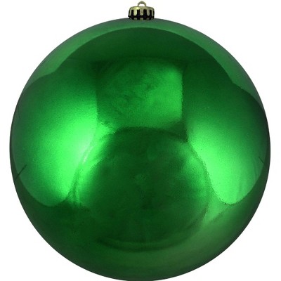 Northlight 10" Shatterproof Shiny Christmas Ball Ornament - Green