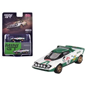 Lancia Stratos HF #11 Winner "Rally Sanremo" (1975) Limited Edition to 2400 pieces Worldwide 1/64 Die Cast Model Car by Mini GT - 1 of 4