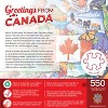 MasterPieces 550 Piece Jigsaw Puzzle - Greetings From Canada - 18"x24". - 4 of 4