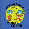 Boys' - The Cat in the Hat - Christmas Lights Are My Favorite Color Short Sleeve Graphic T-Shirt - 2 of 4