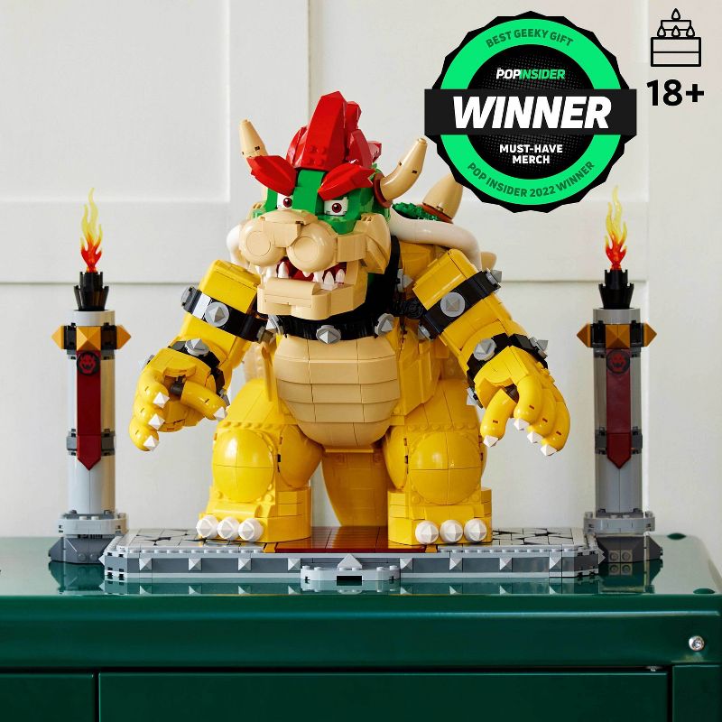 LEGO Super Mario The Mighty Bowser Collectible Figure 71411, 3 of 13