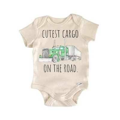 Trucking Trucker Truck - Baby Boy Girl Clothes Infant Onesie® Funny Cute Newborn GS1