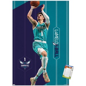 Trends International NBA Charlotte Hornets - LaMelo Ball 23 Unframed Wall Poster Prints - 1 of 4