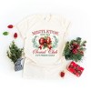 Simply Sage Market Women's Coquette Mistletoe Social Club Short Sleeve Graphic Tee - 3 of 4
