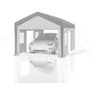 Carport Replacement Canopy Cover – Heavy-Duty Waterproof, UV & Wind-Resistant PE Fabric - 4 of 4