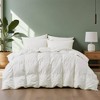 Peace Nest White Goose Down Comforter Duvet Insert Soft 360 Thread Count Fabric - 2 of 4