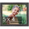 PosterPalooza | Photo Size Shabby Chic Black Picture Frame - UV Acrylic, Foam Board Backing, Hanging Hardware - 2 of 4