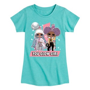 Girls' - LOL Surprise! - Winter Dolls Fitted Short Sleeve Graphic T-Shirt - 1 of 4