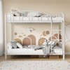 Whizmax Twin Over Twin Metal Bunk Bed, Heavy Duty Steel Frame with Safety Ladder & Guardrail, Space-Saving Kids Bed for Boys/Girls, No Box Spring - 3 of 4
