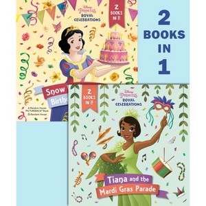 Tiana and the Mardi Gras Parade/Snow White and the Birthday Ball (Disney Princess) - (Pictureback) by  Brittany Mazique (Paperback) - 1 of 1