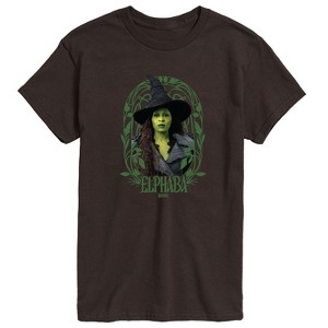 Men's - Wicked - Art Noveau Elphaba Short Sleeve Graphic T-Shirt - 1 of 4