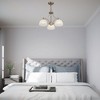 Livex Lighting Somerset 3 - Light Chandelier in  Brushed Nickel - 2 of 4