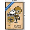 Trends International NFL New Orleans Saints - Retro Logo 14 Unframed Wall Poster Prints - 3 of 4