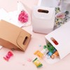 Unique Bargains Stand Up Kraft Paper Gift Bags with Handles 6.3" x 3.9" 16 Pcs - 4 of 4