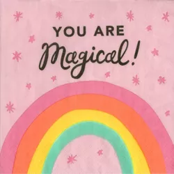 20ct "You are Magical" Unicorn Lunch Napkin - Spritz™