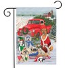 Briarwood Lane Garden Flag 12x18 For Outdoor Holiday Dogs Christmas For Christmas Garden Flag Flags For Outside - 2 of 4