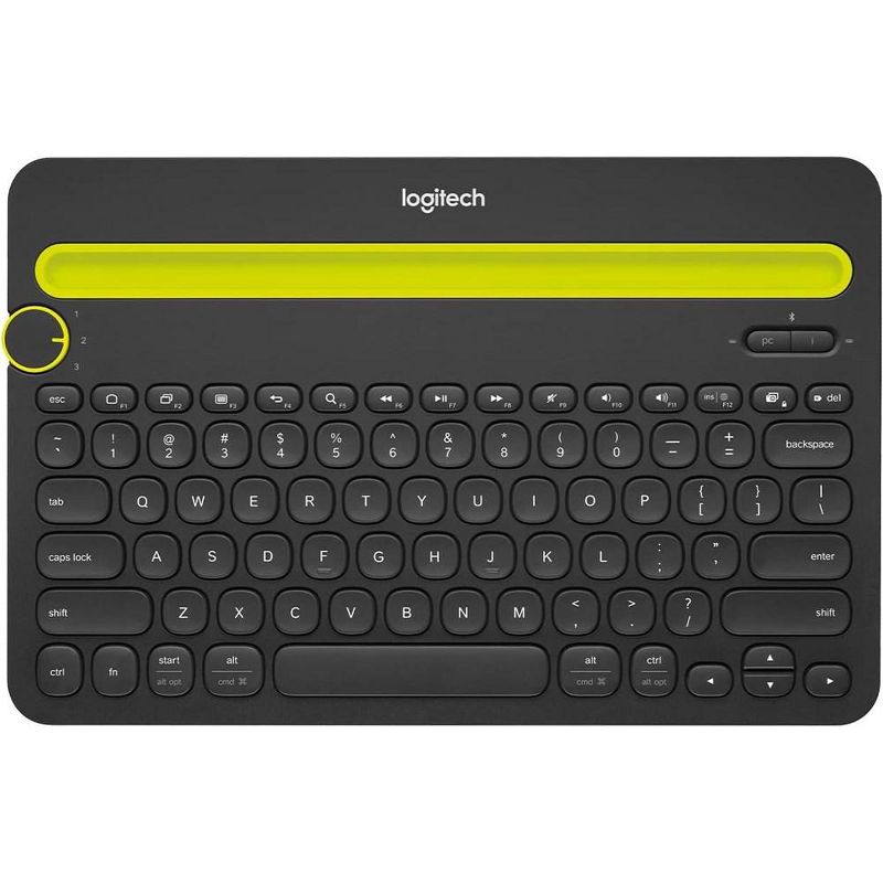 Logitech - K480 Wireless Multi-Device Keyboard, 1 of 2