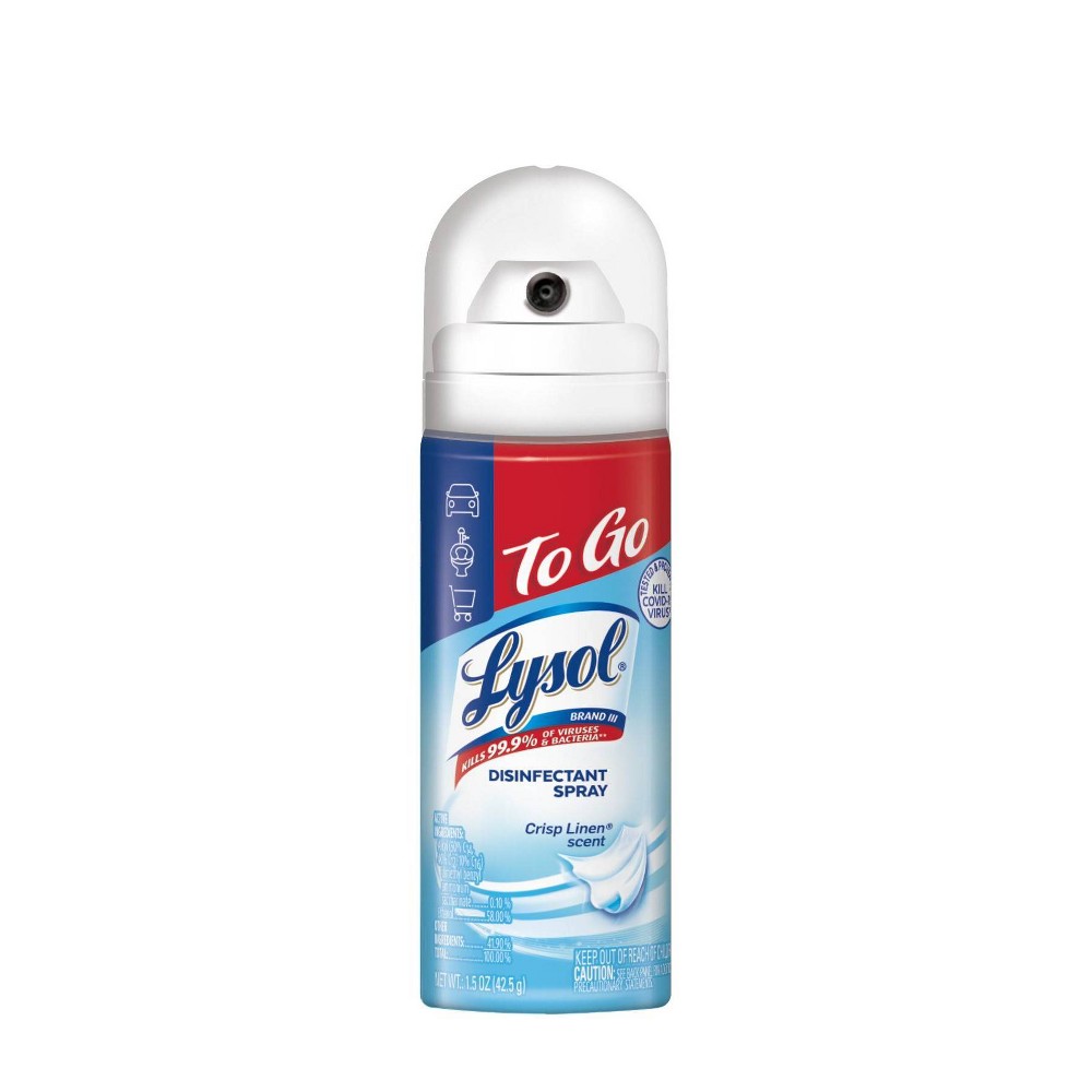 Lysol To Go Disinfectant Spray - 1.5oz