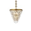 Elegant Lighting Nordic 5 lights brass pendant - 3 of 4