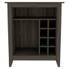 FURNIinspire Wine Racks Bar Cabinet, Wine Cabinet, Sideboard Kitchen Cupboards With Open Shelf, Wine Rack, Brown, 17.7"*32.5"*37.07" - 2 of 4