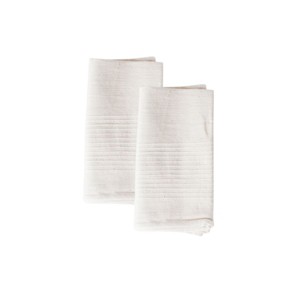 Slickblue Hand Spun Cotton Napkins, Textured Cloth Napkin Set, Modern Style, 20 x 20 Inch, Multiple Colors, Pack Options - 1 of 3