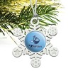 University of San Diego Toreros Metal Snowflake Christmas Tree Holiday Ornament - 2 of 3