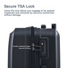 Luggage Sets 3 Piece, Suitcases With Spinner Wheels and TSA Lock, Carry On Hardshell Luggage Set Lightweight ABS Luggages for Travel, Business xBlack - 4 of 4