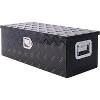 30 Inch Aluminum Truck Bed Tool Box, 5-Bar Tread Lockable Storage, Heavy Duty Underbody Organizer for Pickups & RVs, Black - 2 of 4