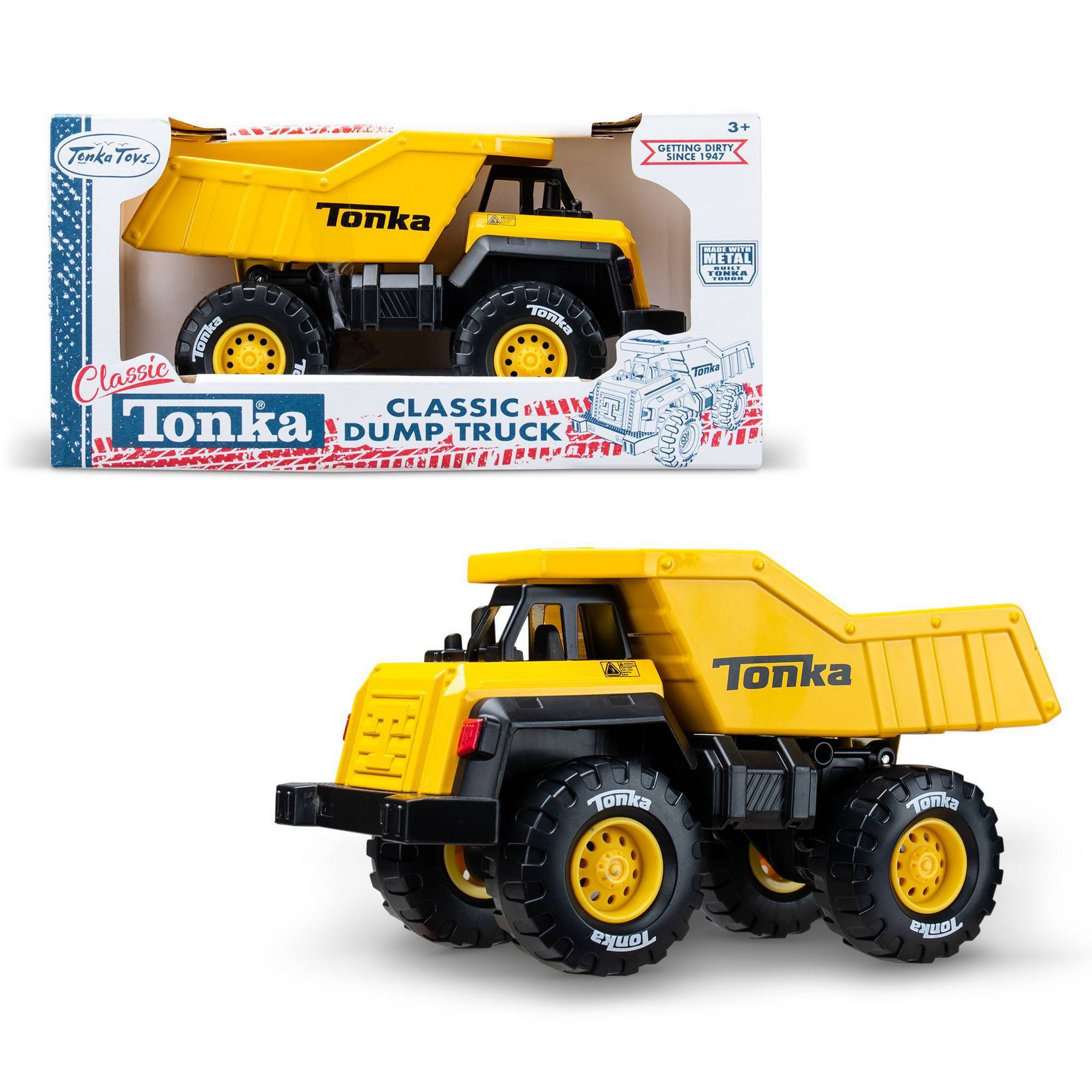 Tonka Retro Metal Classics Dump Truck Toy Vehicle