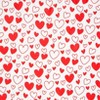 The Lakeside Collection Valentine's Day Round Vinyl Easy Fit Tablecloth Fits 36" to 48" dia - 2 of 2