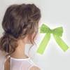 Unique Bargains Solid Bow Ribbon Duckbill Hair Clips 1 Pc - 2 of 4