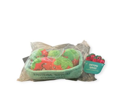 Emotional Support Strawberries 5pc Plush Set