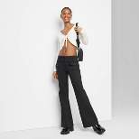 Women's Low-Rise Flare Chino Pants - Wild Fable™