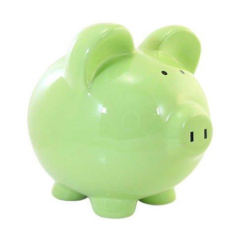 Bank Sage Piggy Bank - One Piggy Bank 7.5 Inches - Money Saving - 3808sg -  Ceramic - Green : Target