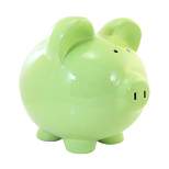 Bank Sage Piggy Bank  -  One Piggy Bank 7.5 Inches -  Money Saving  -  3808Sg  -  Ceramic  -  Green