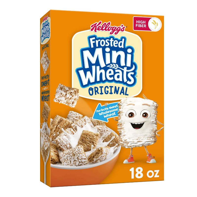 Kellogg's Original Frosted Mini-Wheats Breakfast Cereal, 1 of 13