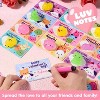 Joyfy 28 Packs Gift Cards with Glitter Mochi Squishy Toys | Kawaii Stress Relief Fidget Toys to Squeeze - 3 of 4