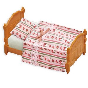 Calico Critters Bed & Comforter Set, Dollhouse Furniture and Accessories - 1 of 4
