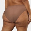 Curvy Couture Women's Plus Size Silky Smooth High Cut Brief Panty - 2 of 4