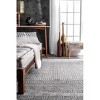 Nuloom Hand Made Ammie Indoor Area Rug, 3' x 5', Gray - 4 of 4