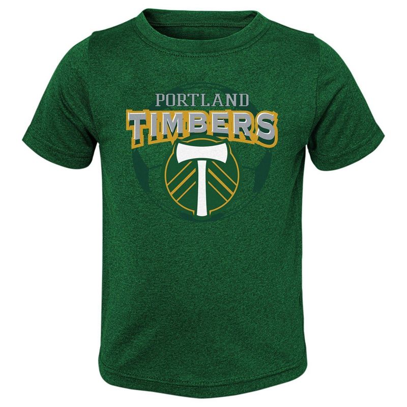 MLS Portland Timbers Toddler 2pk Poly T-Shirt, 3 of 4