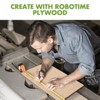 ROBOTIME 3D Puzzles, Plywood Crafting with smooth and sturdy surfaces, for Cutting to Make Gifts, Beige, 19.6"*11.8"*1.8" - 2 of 4