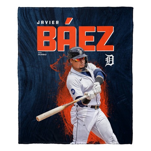 Detroit Tigers Javier Baez Silk Touch Throw Blanket 50 x 60 inch