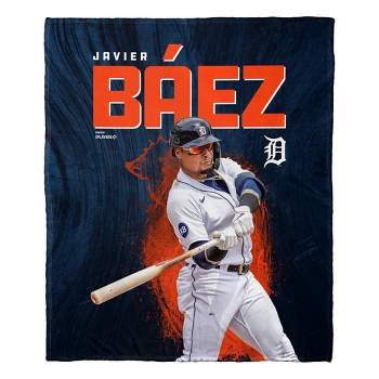 50"x60" MLB Detroit Tigers Javier Baez Silk Touch Throw Blanket