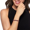 Ross-Simons 15.00 ct. t.w. Amethyst Bead and Snake-Chain Bracelet in 18kt Gold Over Sterling Size 7 - 2 of 4